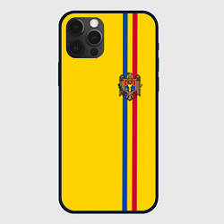 Чехол iPhone 12 Pro Молдавия: лента с гербом