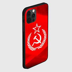 Чехол для iPhone 12 Pro Патриот СССР, цвет: 3D-черный — фото 2