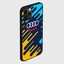 Чехол для iPhone 12 Pro Audi: Colour Sport, цвет: 3D-черный — фото 2