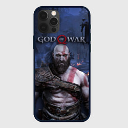 Чехол для iPhone 12 Pro God of War: Kratos, цвет: 3D-черный