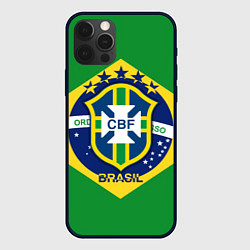Чехол для iPhone 12 Pro CBF Brazil, цвет: 3D-черный
