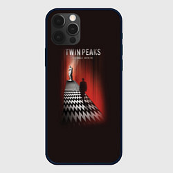 Чехол для iPhone 12 Pro Twin Peaks: Firewalk with me, цвет: 3D-черный