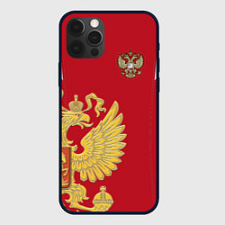 Чехол для iPhone 12 Pro Сборная России: эксклюзив, цвет: 3D-черный