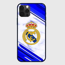 Чехол для iPhone 12 Pro Real Madrid, цвет: 3D-черный