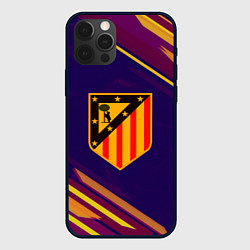 Чехол для iPhone 12 Pro Atletico Madrid, цвет: 3D-черный