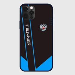 Чехол для iPhone 12 Pro Tennis: Russian Style, цвет: 3D-черный