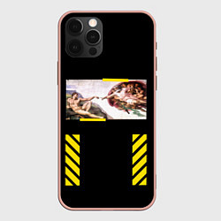 Чехол iPhone 12 Pro Off White: The Creation of Adam