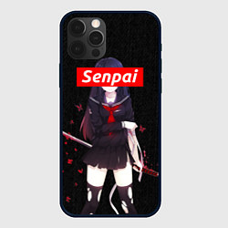 Чехол для iPhone 12 Pro Senpai Assassin, цвет: 3D-черный