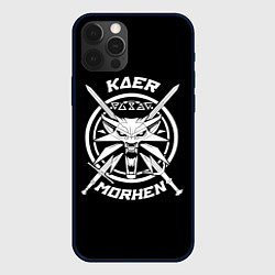 Чехол для iPhone 12 Pro The Witcher: Kaer Morhen, цвет: 3D-черный