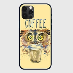 Чехол iPhone 12 Pro Owls like coffee