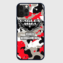 Чехол iPhone 12 Pro Khabib Nurmagomedov: Red Camo