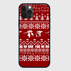 Чехол для iPhone 12 Pro Winter TES, цвет: 3D-черный