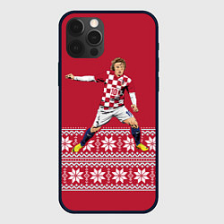 Чехол для iPhone 12 Pro Luka Modric, цвет: 3D-черный