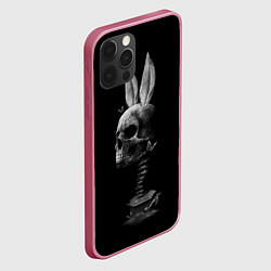Чехол для iPhone 12 Pro Череп Заи, цвет: 3D-малиновый — фото 2