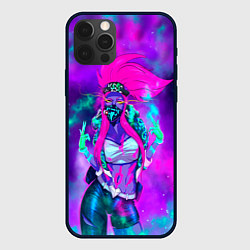 Чехол для iPhone 12 Pro Akali KDA, цвет: 3D-черный