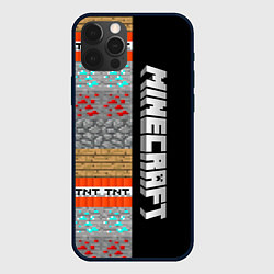 Чехол iPhone 12 Pro Minecraft Blocks