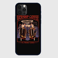 Чехол iPhone 12 Pro Worship Coffee