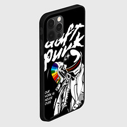 Чехол для iPhone 12 Pro Daft Punk: Our work is never over, цвет: 3D-черный — фото 2