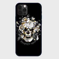 Чехол для iPhone 12 Pro Memento Mori, цвет: 3D-черный