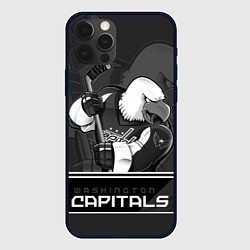 Чехол iPhone 12 Pro Washington Capitals: Mono