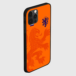 Чехол для iPhone 12 Pro Сборная Голландии, цвет: 3D-черный — фото 2