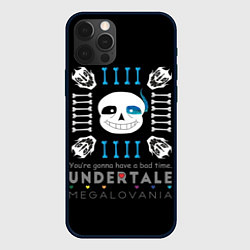 Чехол для iPhone 12 Pro Undertale, цвет: 3D-черный