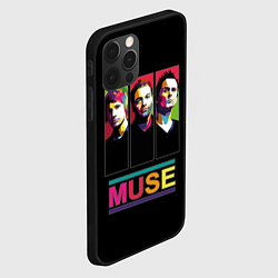 Чехол для iPhone 12 Pro Muse pop-art, цвет: 3D-черный — фото 2