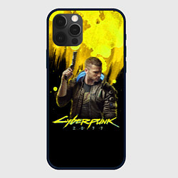 Чехол для iPhone 12 Pro Cyberpunk 2077, цвет: 3D-черный