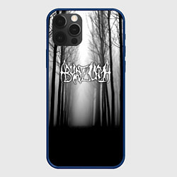 Чехол для iPhone 12 Pro Темный лес Burzum, цвет: 3D-тёмно-синий