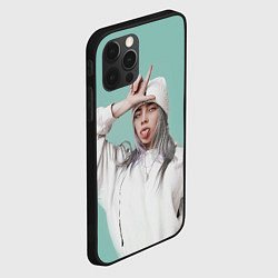 Чехол для iPhone 12 Pro BILLIE EILISH, цвет: 3D-черный — фото 2