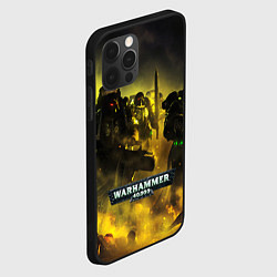 Чехол для iPhone 12 Pro Warhammer 40K - Космические Десантники, цвет: 3D-черный — фото 2