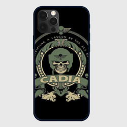 Чехол для iPhone 12 Pro Вархаммер - Cadia skull, цвет: 3D-черный