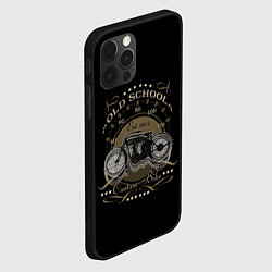 Чехол для iPhone 12 Pro Первый Harley Davidson, цвет: 3D-черный — фото 2