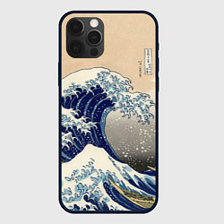 Чехол iPhone 12 Pro Kanagawa Wave Art