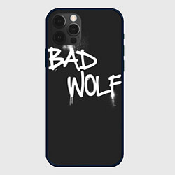 Чехол для iPhone 12 Pro Bad Wolf, цвет: 3D-черный