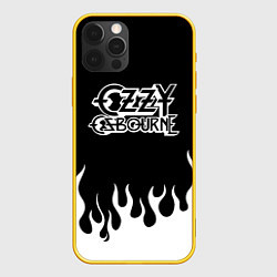 Чехол для iPhone 12 Pro Ozzy Osbourne, цвет: 3D-желтый