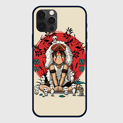 Чехол для iPhone 12 Pro Princess Mononoke, цвет: 3D-черный