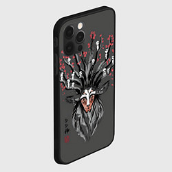 Чехол для iPhone 12 Pro Princess Mononoke, цвет: 3D-черный — фото 2