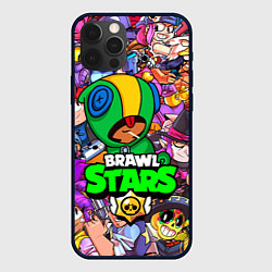 Чехол iPhone 12 Pro BRAWL STARS LEON