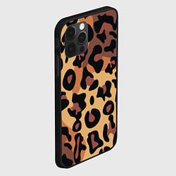Чехол для iPhone 12 Pro Кошачий окрас, цвет: 3D-черный — фото 2