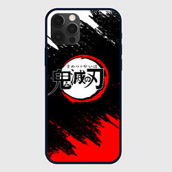 Чехол для iPhone 12 Pro KIMETSU NO YAIBA, цвет: 3D-черный