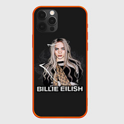 Чехол для iPhone 12 Pro BILLIE EILISH, цвет: 3D-красный