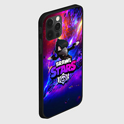 Чехол для iPhone 12 Pro BRAWL STARS CROW, цвет: 3D-черный — фото 2