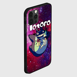 Чехол для iPhone 12 Pro Totoro, цвет: 3D-черный — фото 2