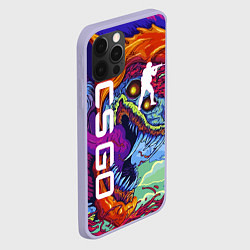 Чехол для iPhone 12 Pro CS GO HYPERBEAST, цвет: 3D-светло-сиреневый — фото 2