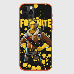 Чехол для iPhone 12 Pro Fortnite, цвет: 3D-красный