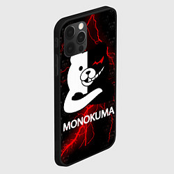 Чехол для iPhone 12 Pro MONOKUMA, цвет: 3D-черный — фото 2