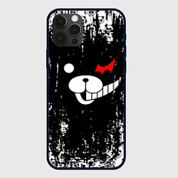 Чехол для iPhone 12 Pro MONOKUMA, цвет: 3D-черный