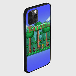 Чехол для iPhone 12 Pro Terraria, цвет: 3D-черный — фото 2