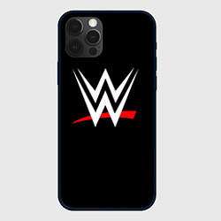 Чехол для iPhone 12 Pro WWE, цвет: 3D-черный